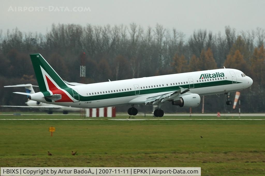 I-BIXS, 1997 Airbus A321-112 C/N 599, Alitalia