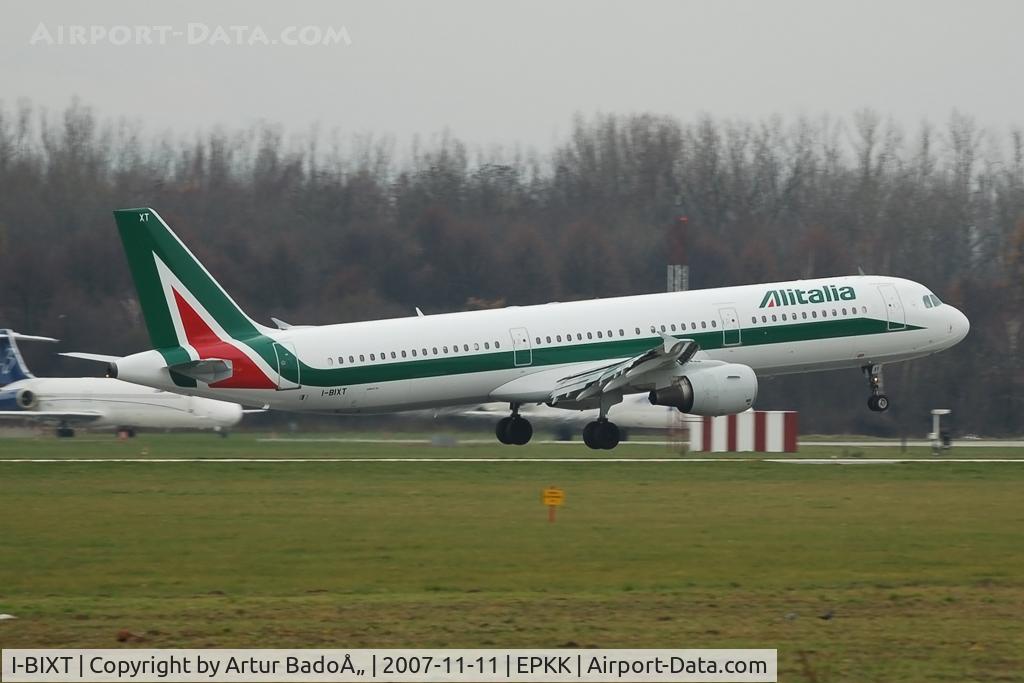 I-BIXT, 1998 Airbus A321-112 C/N 765, Alitalia
