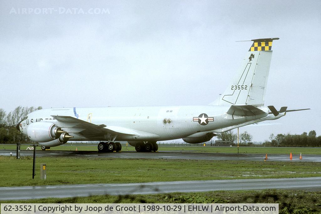 62-3552, 1962 Boeing KC-135R Stratotanker C/N 18535, A rare visitor to Leeuwarden was this SAC KC-135.