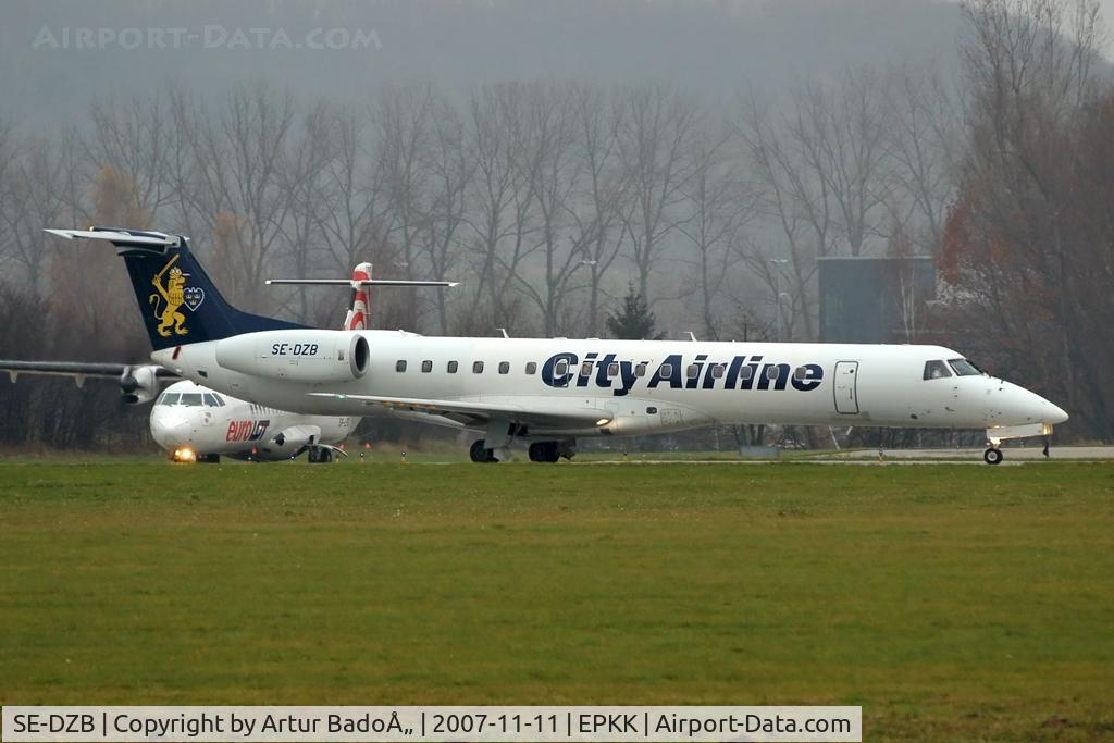 SE-DZB, 1999 Embraer EMB-145EP (ERJ-145EP) C/N 145113, City Airline