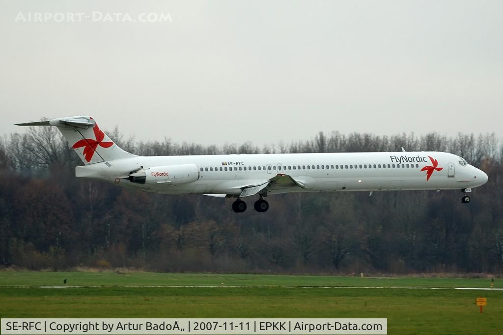 SE-RFC, 1990 McDonnell Douglas MD-82 (DC-9-82) C/N 49900/1765, Fly Nordic