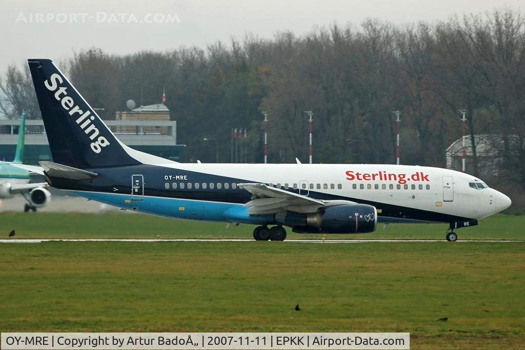 OY-MRE, 1999 Boeing 737-7L9 C/N 28008, Sterling dk.