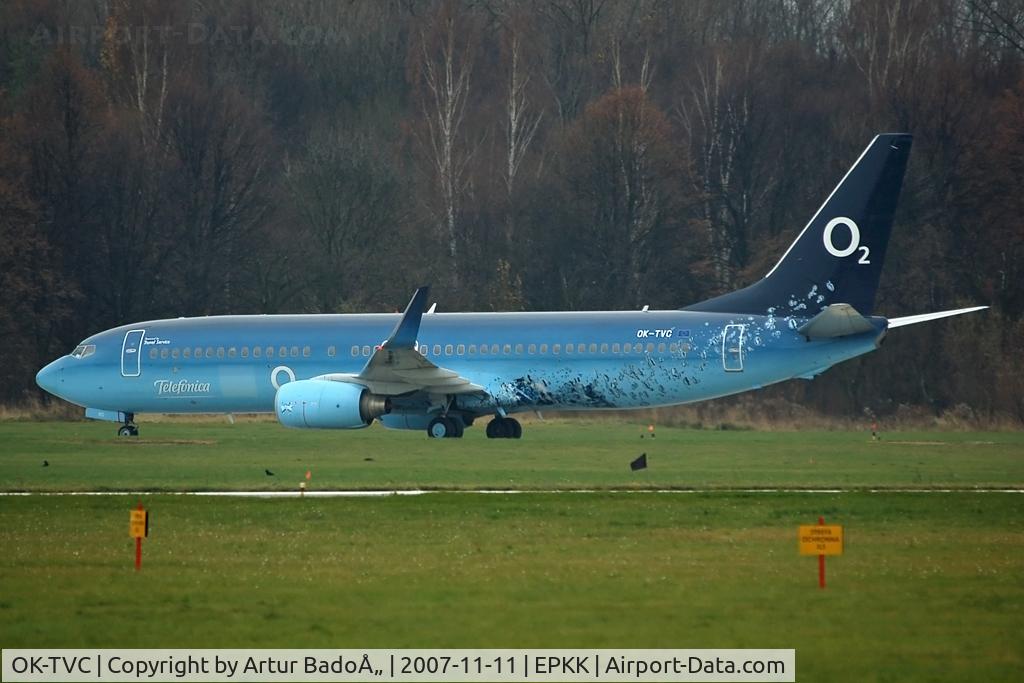 OK-TVC, 2001 Boeing 737-86Q C/N 30278, Travel Service