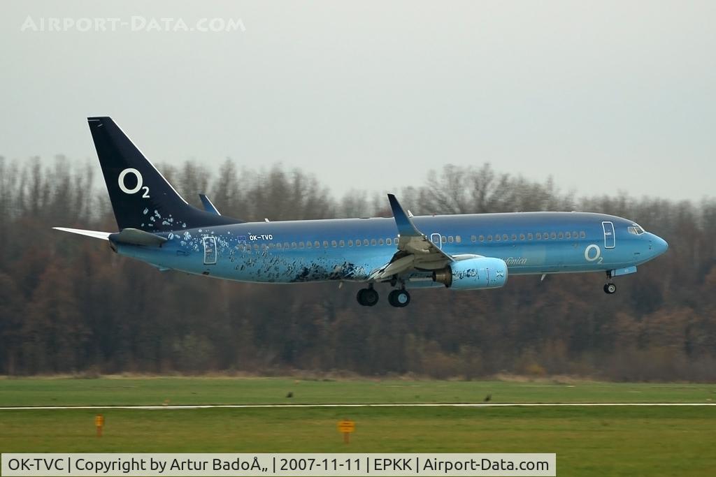 OK-TVC, 2001 Boeing 737-86Q C/N 30278, Travel Service