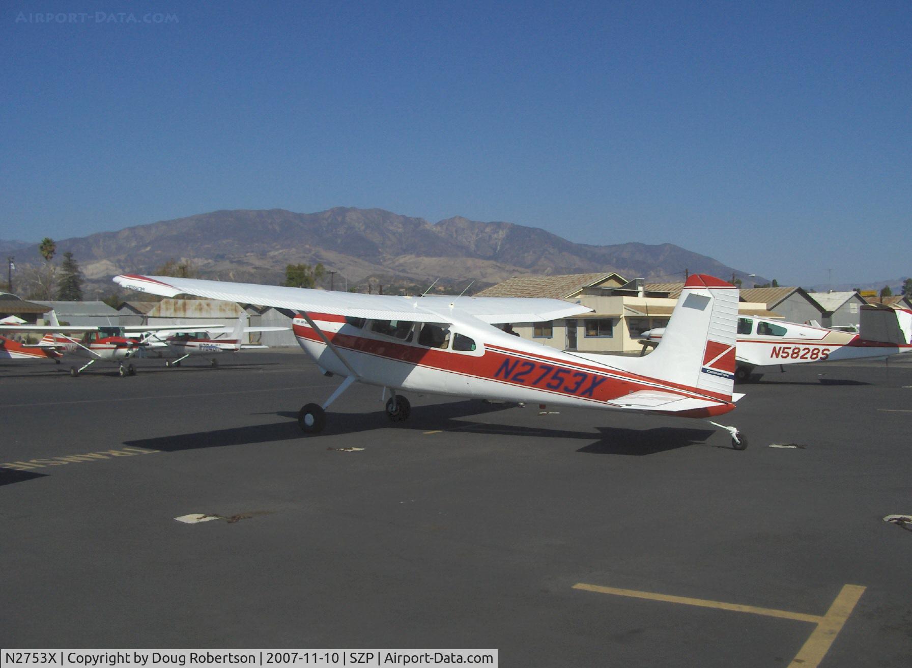 N2753X, 1965 Cessna 180H Skywagon C/N 18051553, 1965 Cessna 180H, Continental O-470 230 Hp