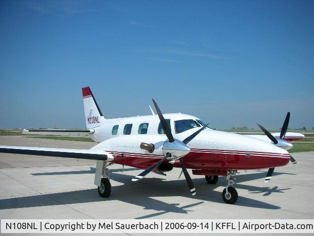N108NL, 1979 Piper PA-31T C/N 31T-7920092, On Ramp KFFL