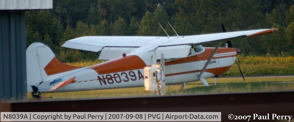 N8039A, 1952 Cessna 170B C/N 20891, A tad closer, before she gets hangared