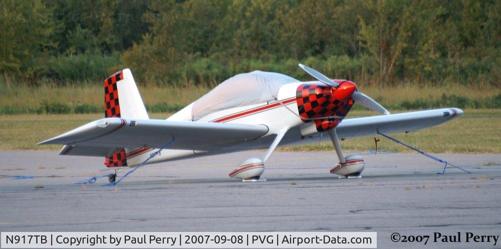 N917TB, 2003 Vans RV-7 C/N 70475, Tidy Vans taildragger near the terminal