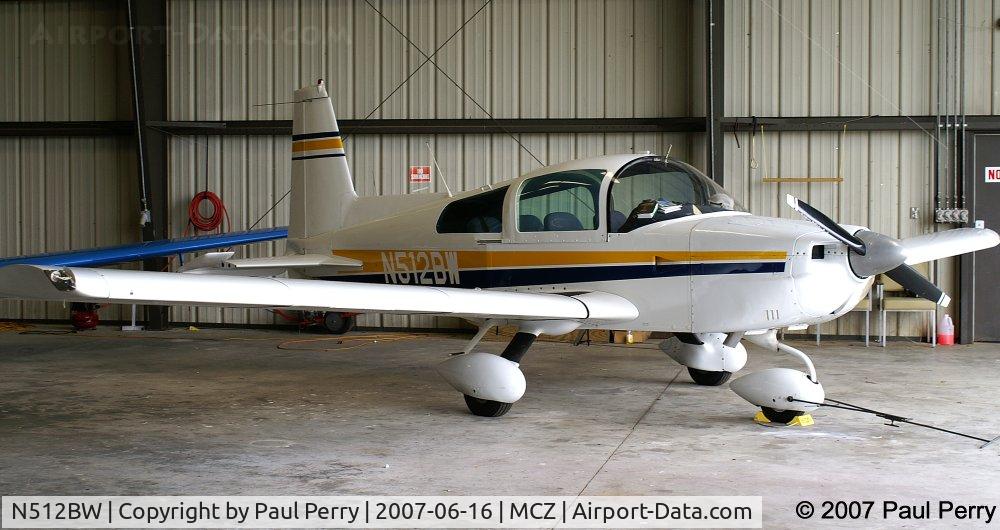 N512BW, 1974 Grumman American AA-5 Traveler C/N AA5-0702, Something about Grummans.  Just too bad she only has one tail