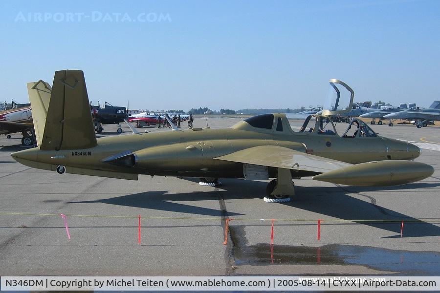 N346DM, 1962 Fouga CM-170 Magister C/N 346, 2005 Abbotsford Airshow