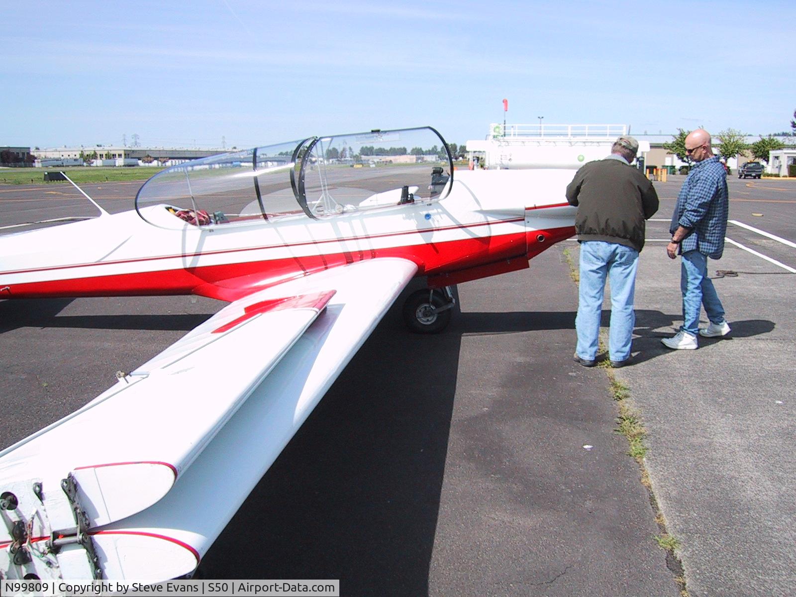 N99809, 1975 Sportavia-Putzer RF-5B Sperber C/N 51060, At Auburn Airport