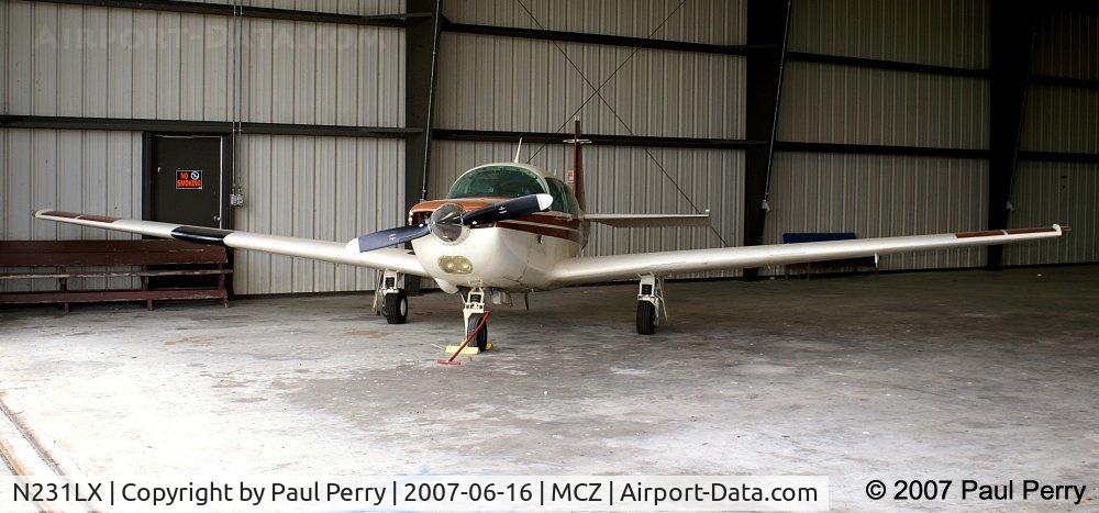 N231LX, 1980 Mooney M20K C/N 25-0304, Residient Mooney