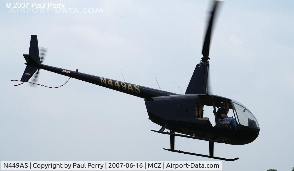 N449AS, 2003 Robinson R44 II C/N 10108, Doing what she did all day: rides, rides, rides