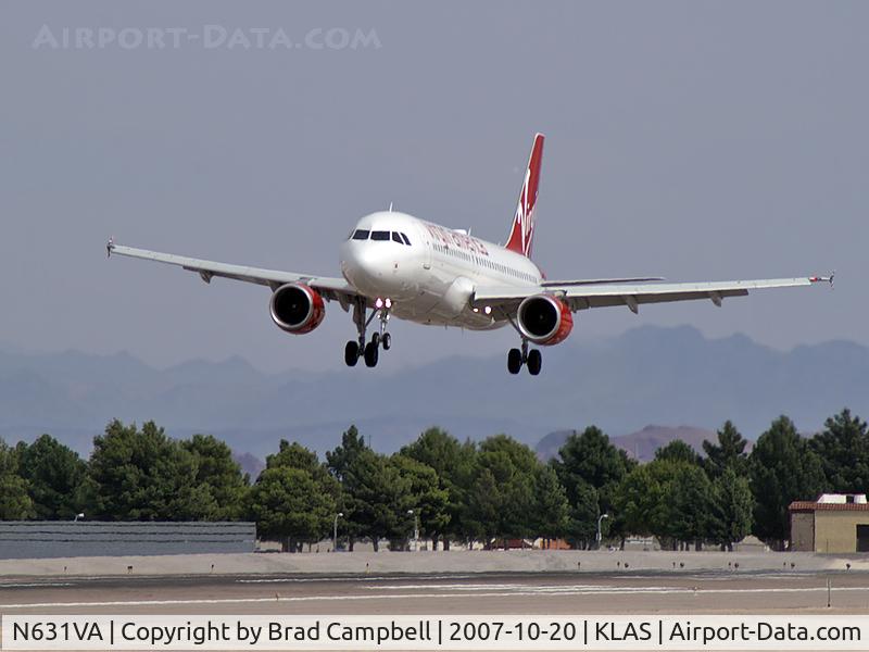 N631VA, 2007 Airbus A320-214 C/N 3135, Virgin America / 2007 Airbus A320-214