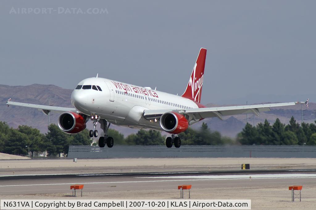 N631VA, 2007 Airbus A320-214 C/N 3135, Virgin America / 2007 Airbus A320-214