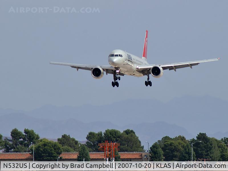 N532US, 1988 Boeing 757-251 C/N 24263, Northwest Airlines / 1988 Boeing 757-251