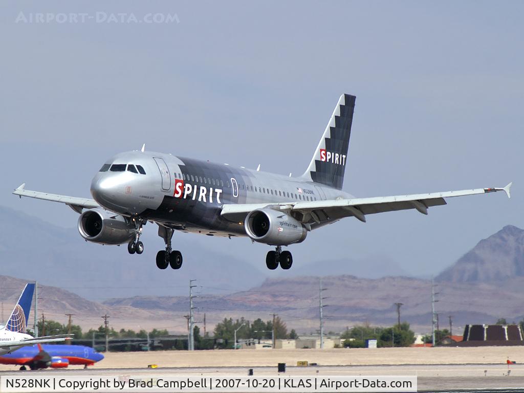 N528NK, 2007 Airbus A319-132 C/N 2983, Spirit Airlines / 2007 Airbus A319-132