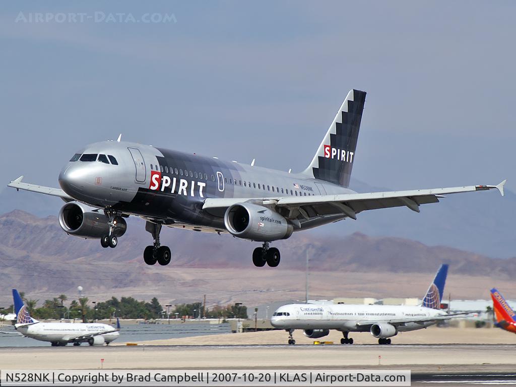 N528NK, 2007 Airbus A319-132 C/N 2983, Spirit Airlines / 2007 Airbus A319-132