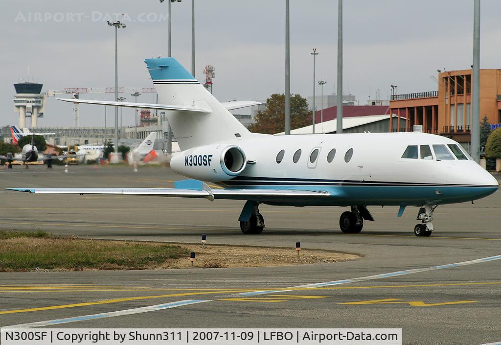 N300SF, 1971 Dassault Falcon (Mystere) 20F C/N 258, Arriving to the General Aviation apron