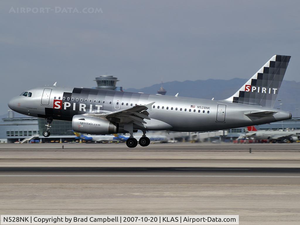 N528NK, 2007 Airbus A319-132 C/N 2983, Spirit Airlines / 2007 Airbus A319-132