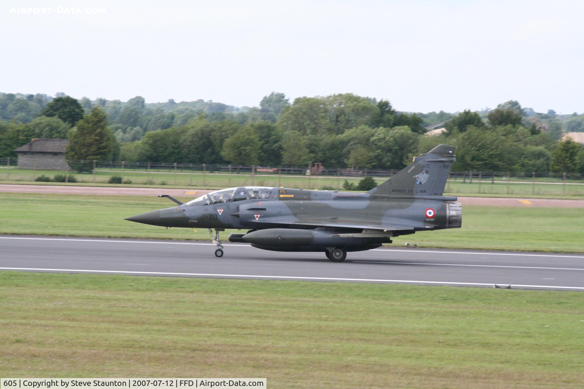605, Dassault Mirage 2000D C/N 397, Royal International Air Tattoo 2007