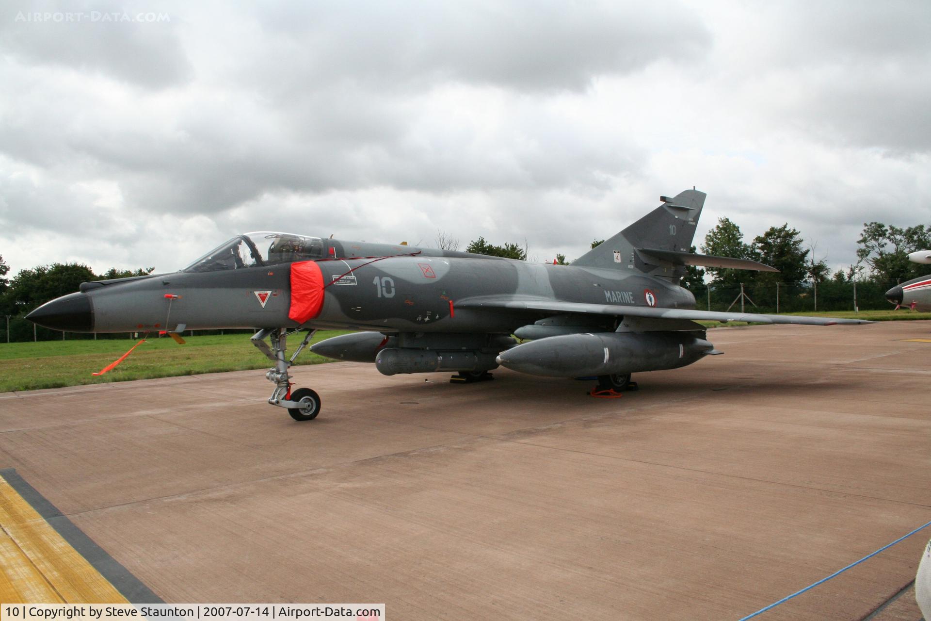 10, Dassault Super Etendard C/N 10, Royal International Air Tattoo 2007