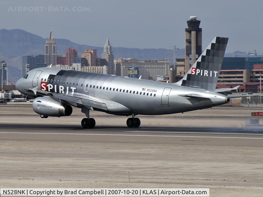N528NK, 2007 Airbus A319-132 C/N 2983, Spirit Airlines / 2007 Airbus A319-132