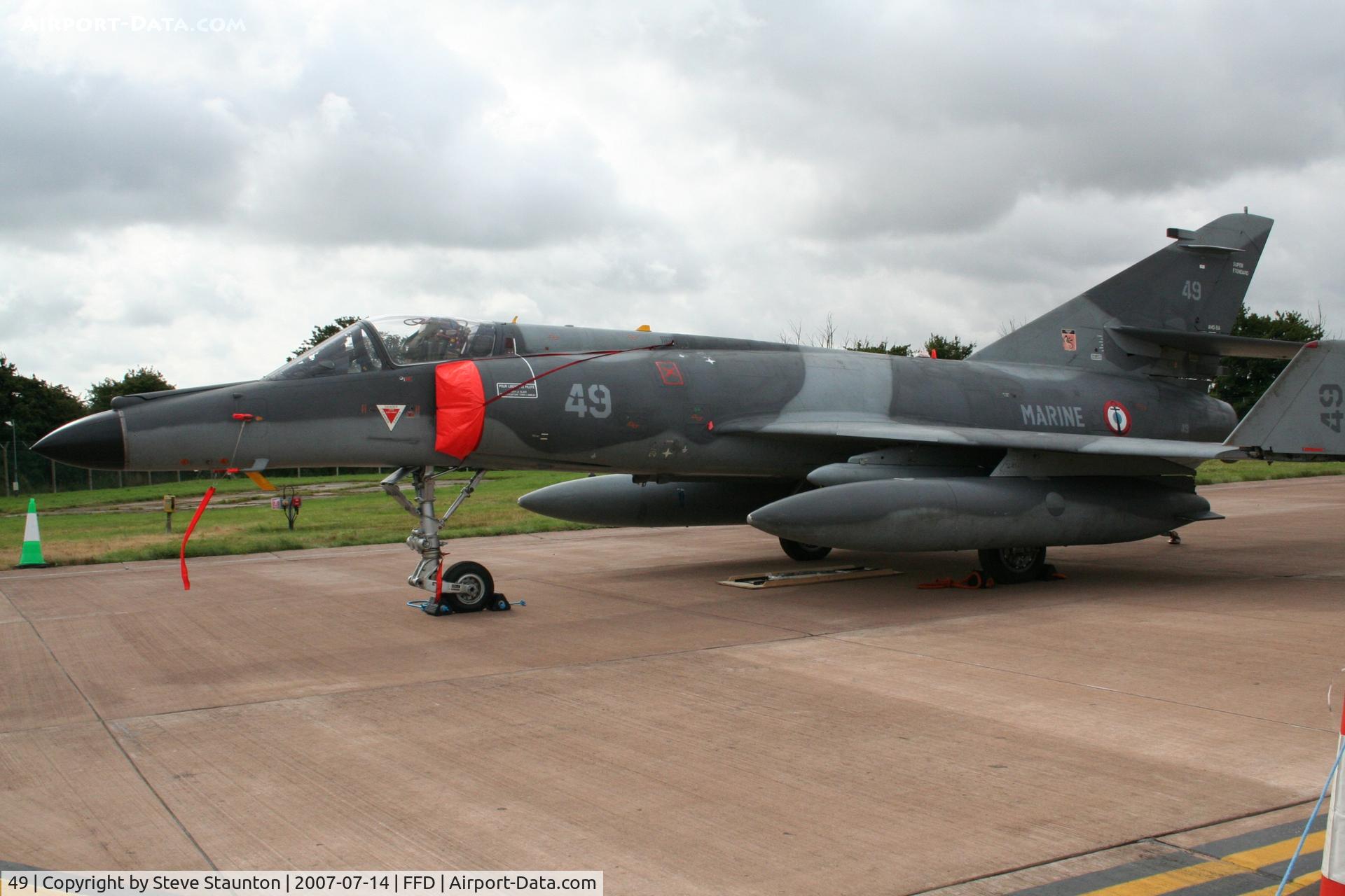 49, Dassault Super Etendard C/N 50, Royal International Air Tattoo 2007