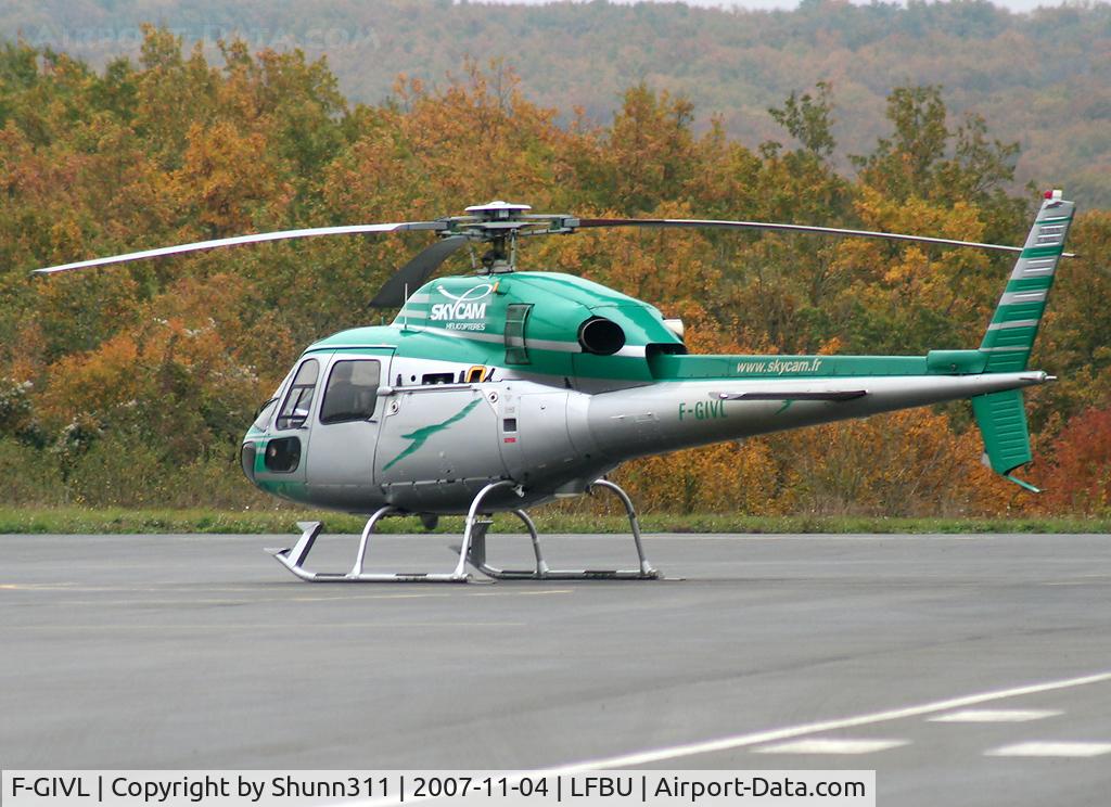 F-GIVL, Eurocopter AS-355N C/N 5603, Parked at the airport