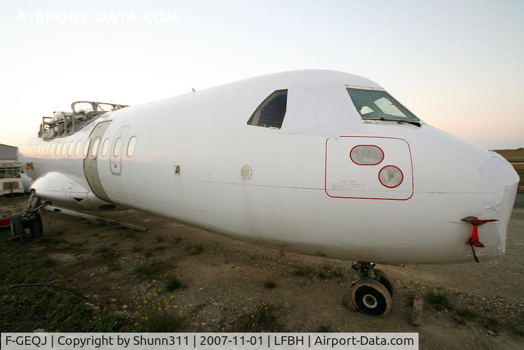 F-GEQJ, 1986 ATR 42-300 C/N 008, This is the end...