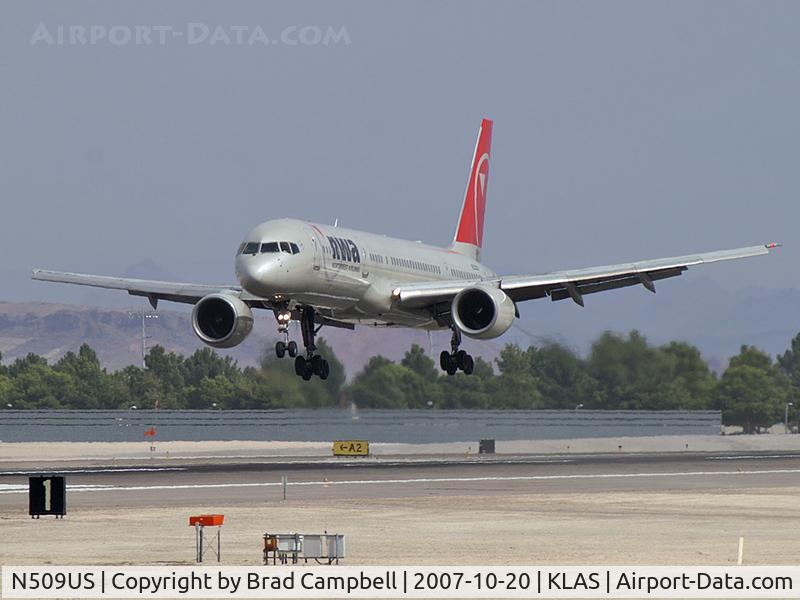 N509US, 1985 Boeing 757-251 C/N 23198, Northwest Airlines / 1985 Boeing 757-251