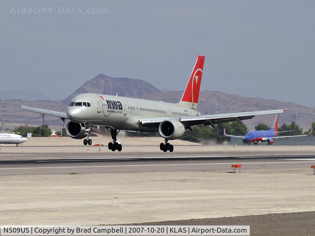 N509US, 1985 Boeing 757-251 C/N 23198, Northwest Airlines / 1985 Boeing 757-251