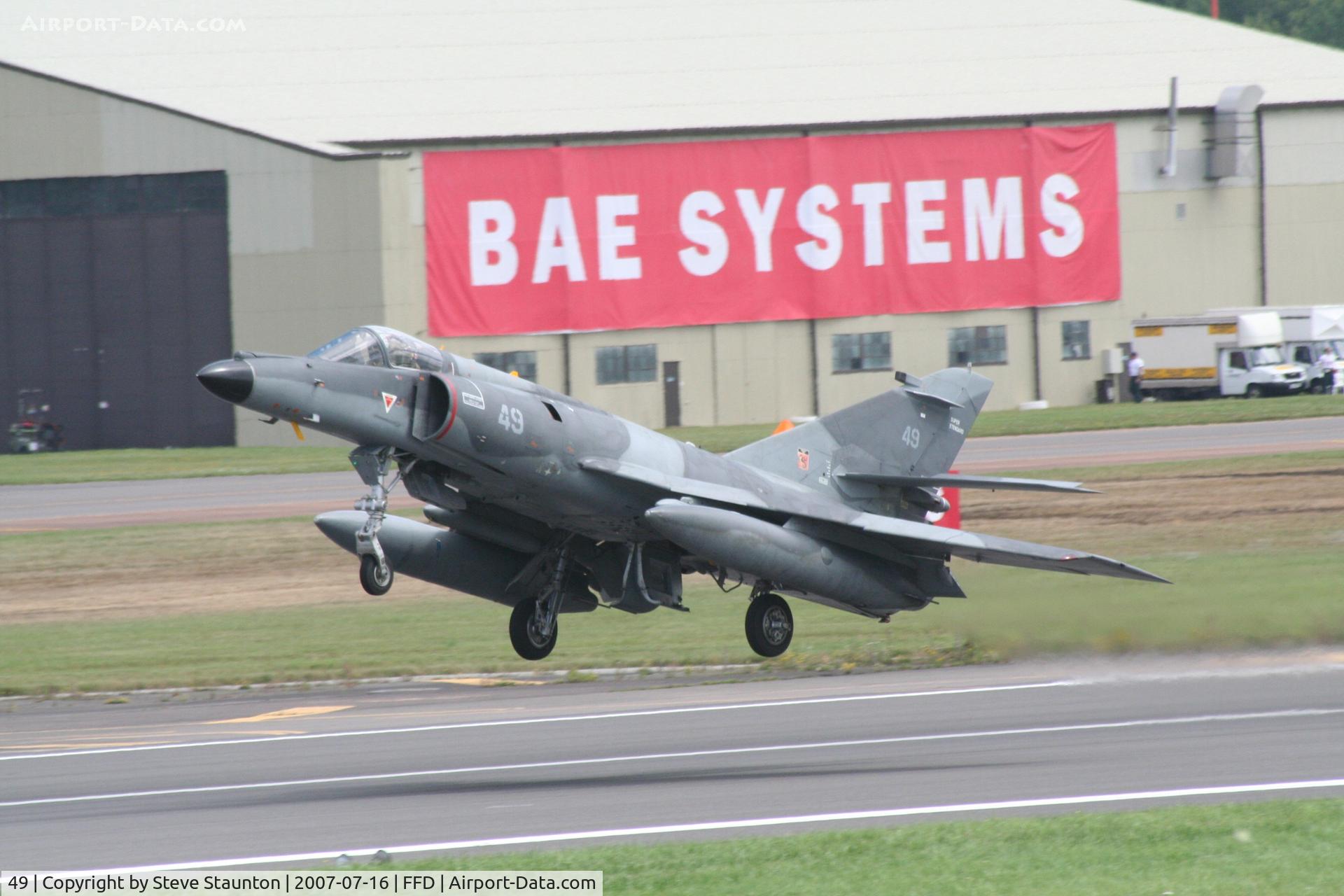 49, Dassault Super Etendard C/N 50, Royal International Air Tattoo 2007
