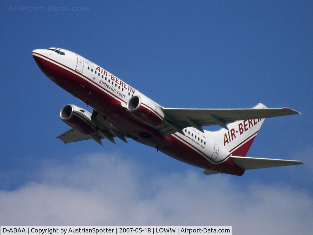D-ABAA, 2001 Boeing 737-8Q8 C/N 30637, Air Berlin
