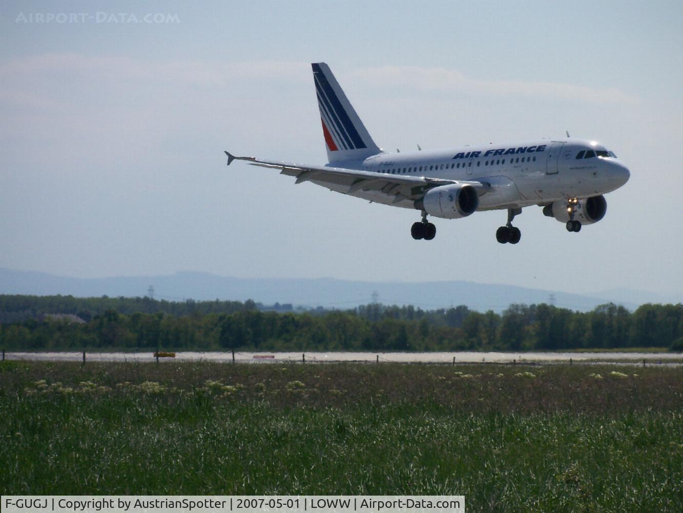 F-GUGJ, 2005 Airbus A318-111 C/N 2582, Air France