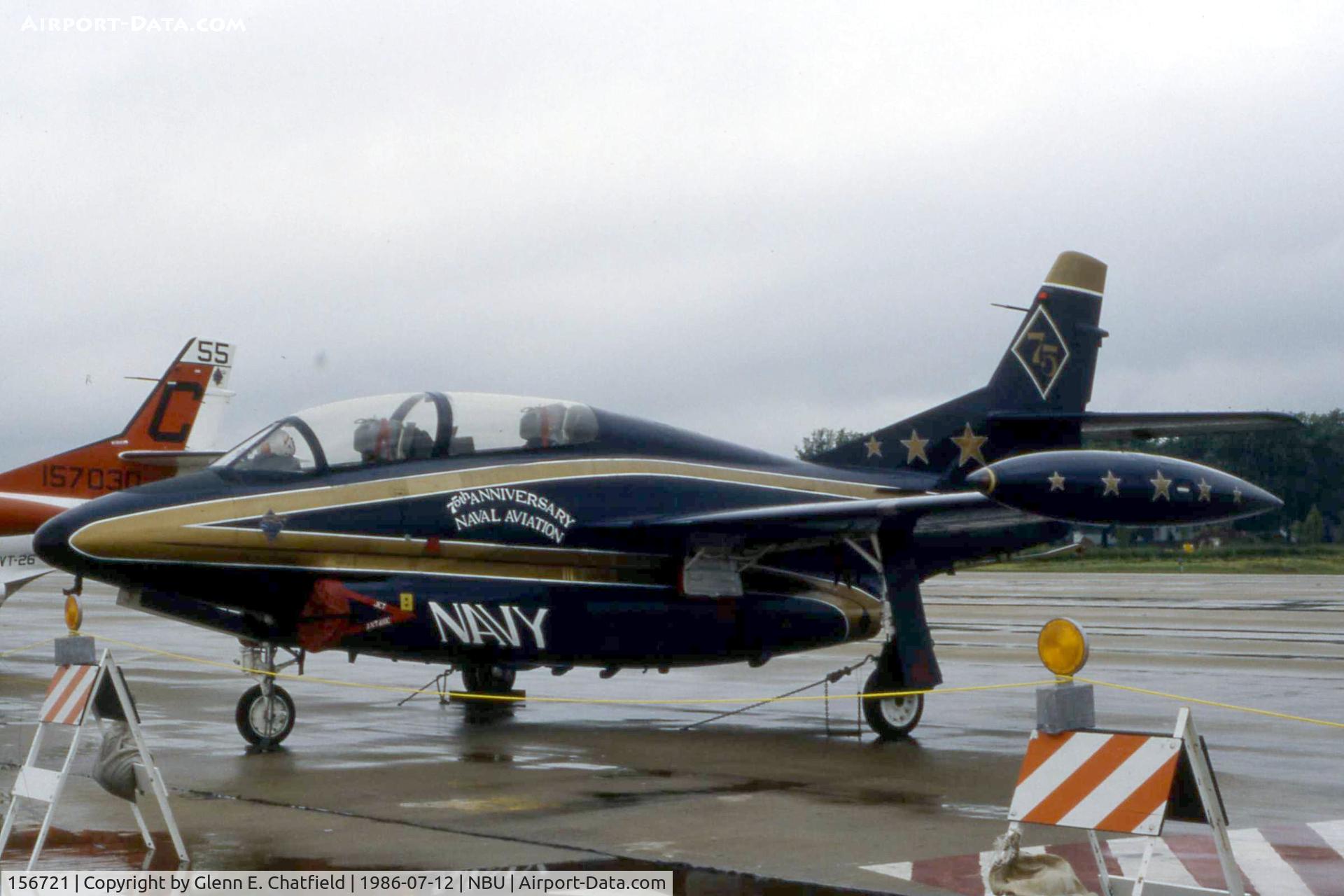 156721, North American T-2C Buckeye C/N 318-36, T-2C at the open house