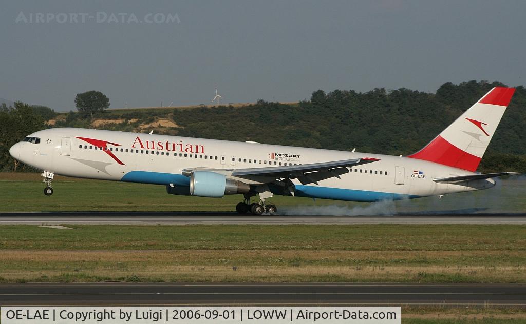OE-LAE, 2000 Boeing 767-3Z9/ER C/N 30383, Austrian 767-300