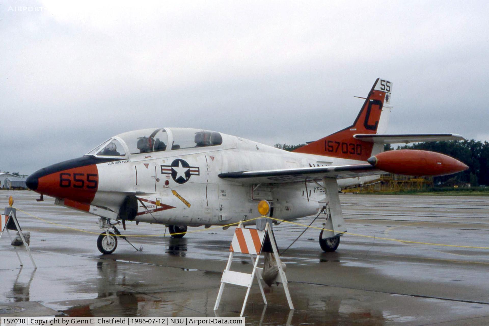 157030, Rockwell T-2C Buckeye C/N 332-1, T-2C at the open house