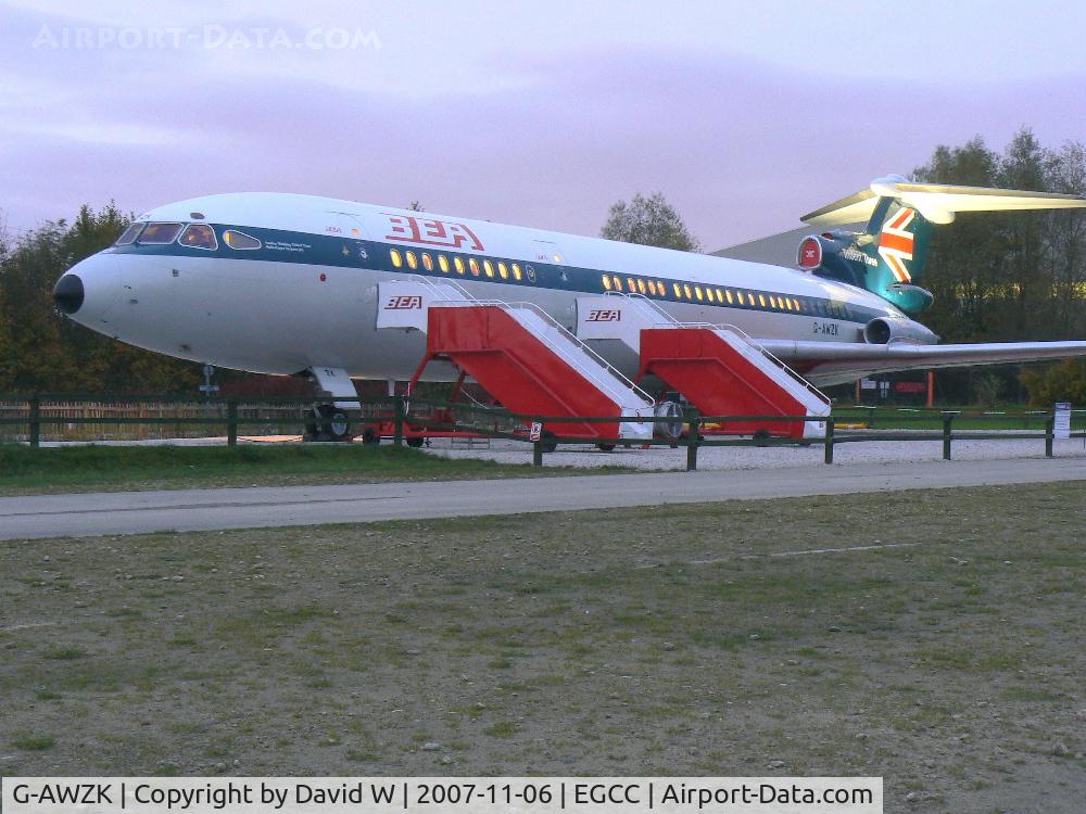 G-AWZK, 1971 Hawker Siddeley HS-121 Trident 3B-101 C/N 2312, On display