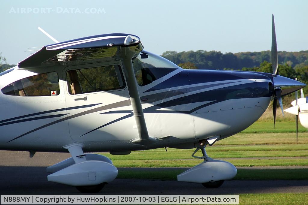 N888MY, 2007 Cessna 182T Skylane C/N 18281957, New Cessna at Panshanger
