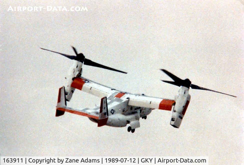 163911, 1989 Bell-Boeing V-22A Osprey C/N 90001, V-22 Ship One at Bell Test Flight, Arlington, Texas