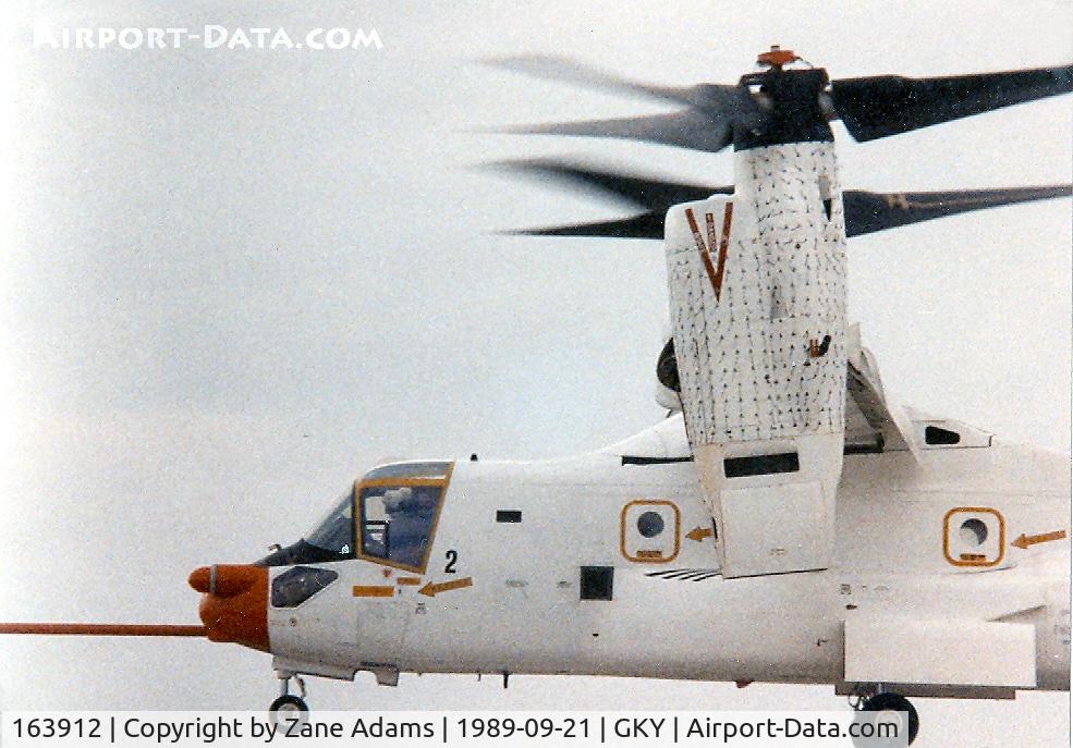 163912, 1989 Bell-Boeing V-22A Osprey C/N 90002, V-22 Ship Two at Bell Test Flight, Arlington, Texas