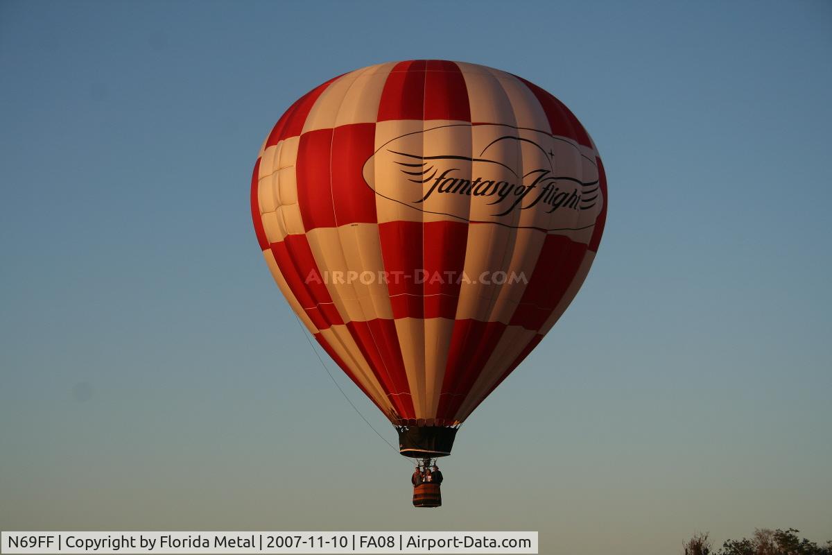 N69FF, 1996 Aerostar International Inc S-60A C/N S60A-3224, Fantasy of Flight Balloon