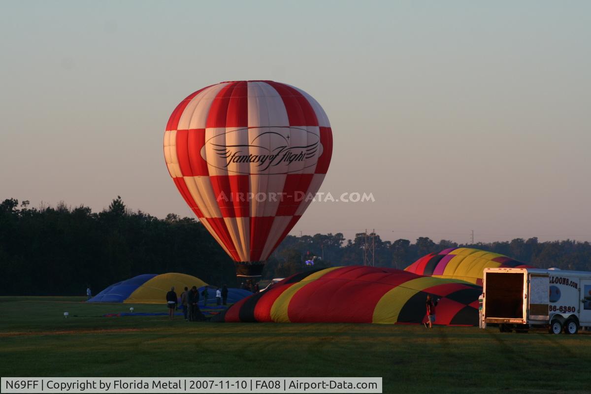 N69FF, 1996 Aerostar International Inc S-60A C/N S60A-3224, Fantasy of Flight Balloon
