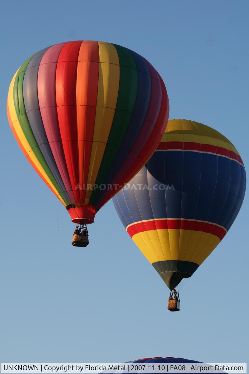 UNKNOWN, Balloons Various C/N Unknown, balloon