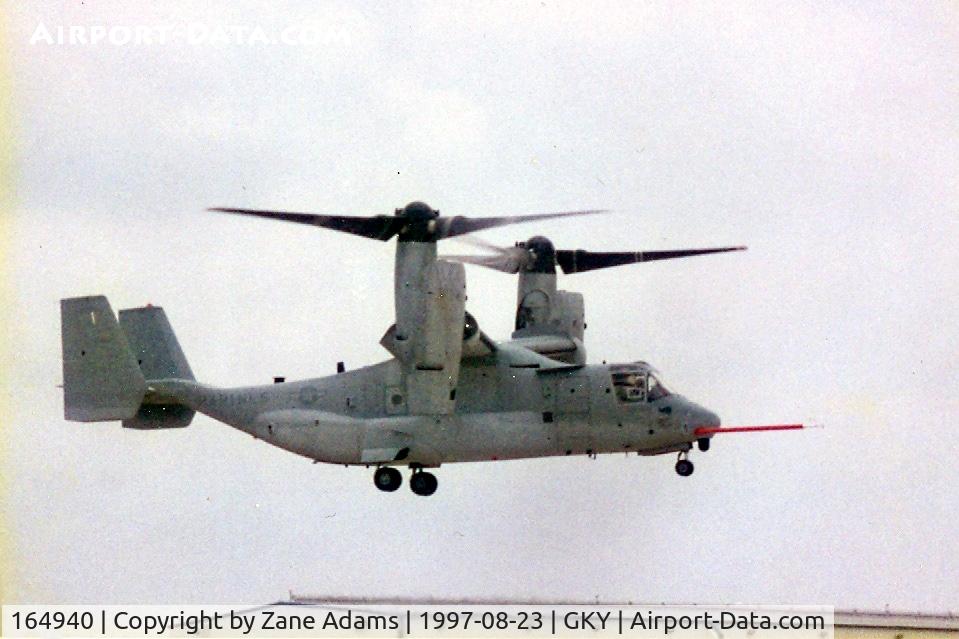 164940, 1997 Bell-Boeing MV-22B Osprey C/N D0008, V-22 Ship Eight at Bell Test Flight Arlington, Texas