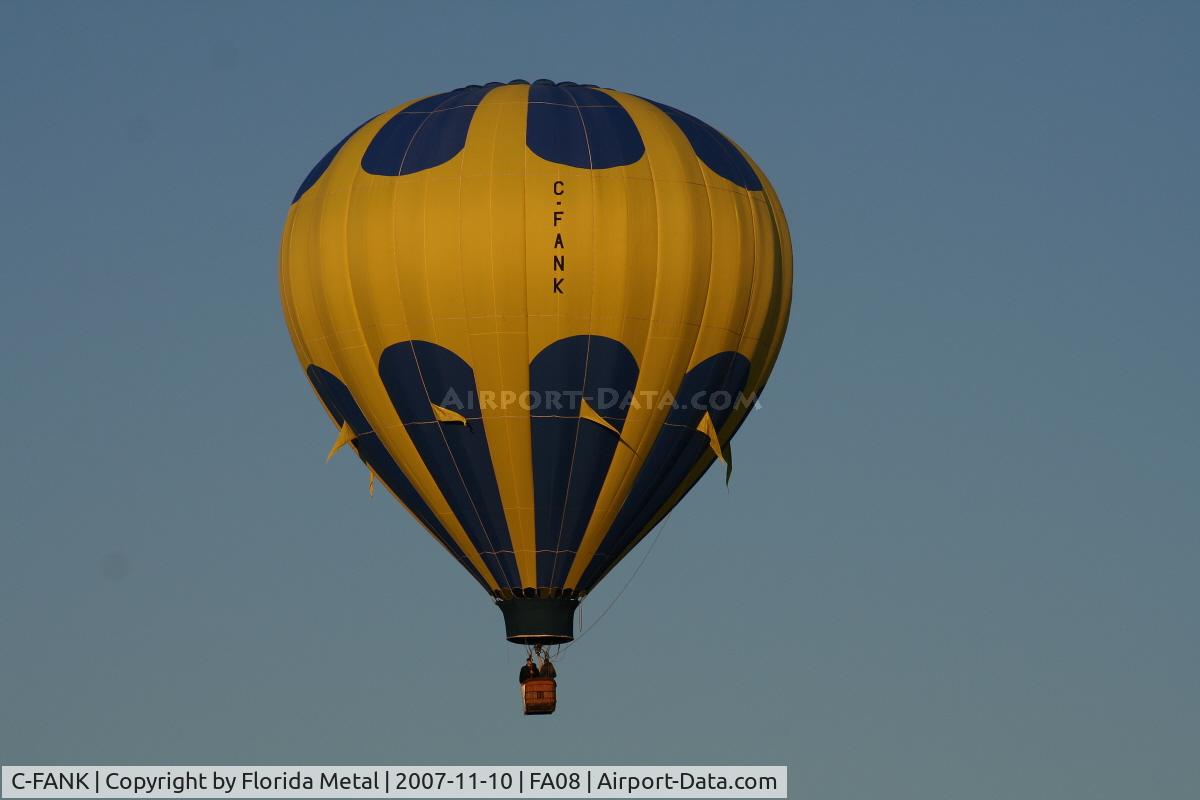 C-FANK, Aerostar International S-60A Raven Balloon C/N S60A-3081, Balloon from Canada