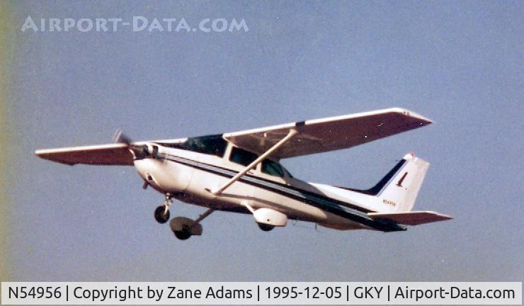 N54956, 1981 Cessna 172P C/N 17275090, Working as chase for Bell XV-15 and NASA Y-03A