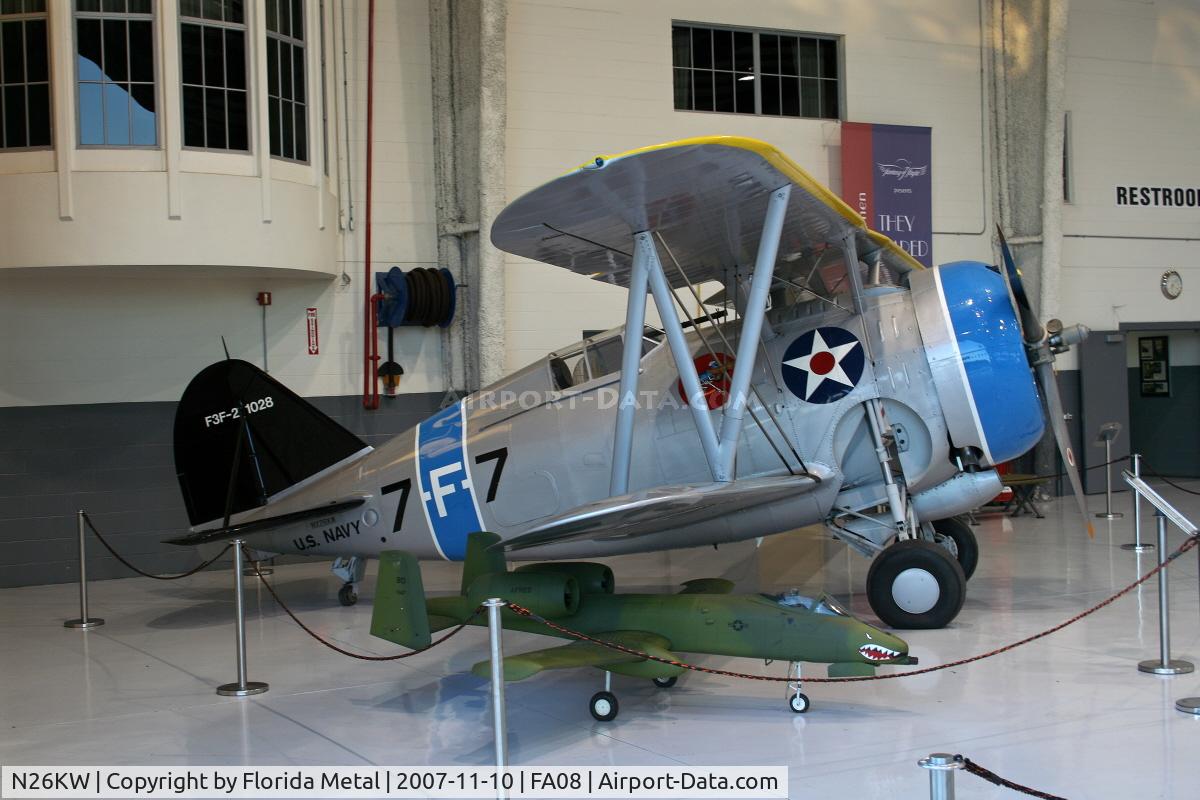 N26KW, 1938 Grumman F3F-2 C/N 1028, F3F-2