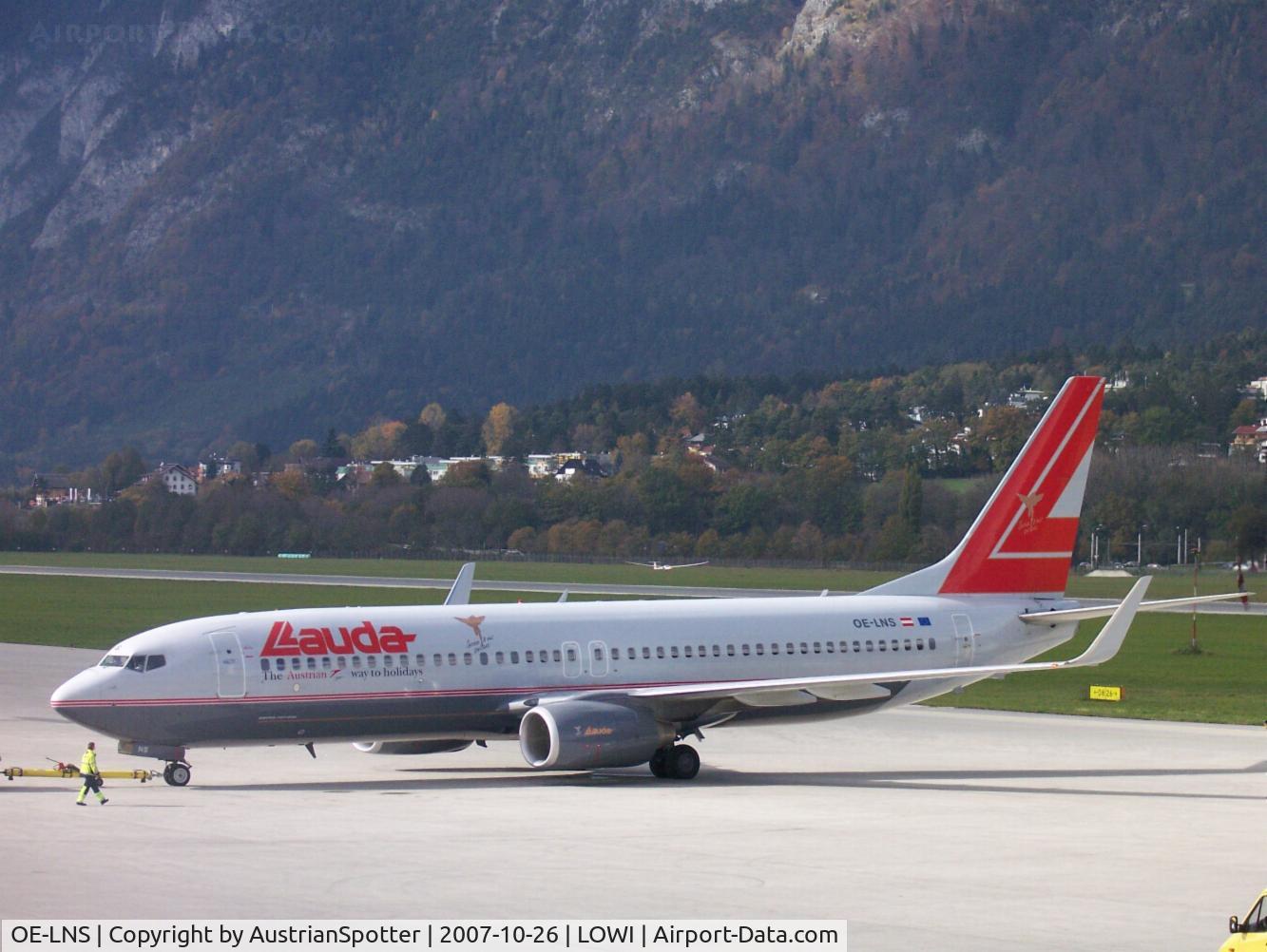 OE-LNS, 2005 Boeing 737-8Z9 C/N 34262, Lauda Air